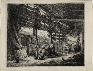 El Granero de Adriaen van Ostade