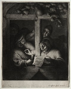 Los Cantantes de Villancicos de Adriaen van Ostade