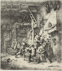 La familia de Adriaen van Ostade