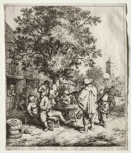 El Violinista y el Niño de la Zanfona de Adriaen van Ostade