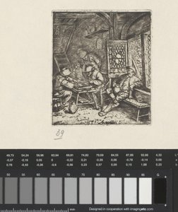 Jugadores de Trictrac en una posada de Adriaen van Ostade