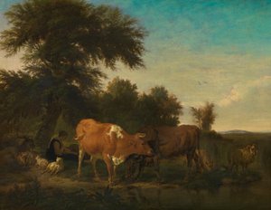 Paisaje de Adriaen van de Velde