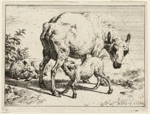 El Cordero de Adriaen van de Velde
