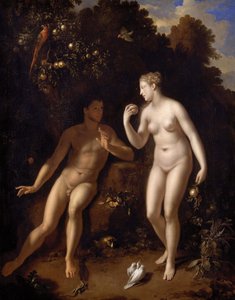 Francés: Adam et Ève près de l