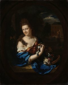 Retrato de Margaretha Rendorp, esposa de Jan van de Poll de Adriaen van der Werff