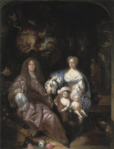 Retrato de una familia desconocida de Adriaen van der Werff