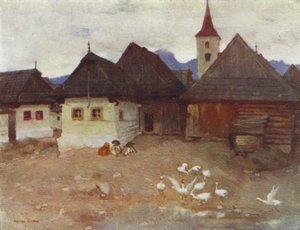Checoslovaquia: Vazsecz, un Pueblo Eslovaco de Adrian Scott Stokes