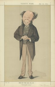 Dr Frederick Quin (litografía en color) de Adriano Cecioni