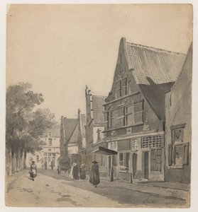 Vista del Zuiderhavendijk en Enkhuizen
Enkhuizen 60 (título en el objeto) de Adrianus Eversen