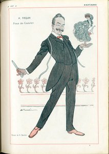 Fantasio: Oficios, Moda - Sastre, Paquin, 15/06/1907