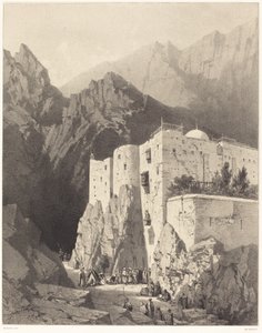 Monte Sinaí de Adrien Dauzats