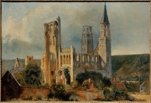 Ruinas de la iglesia abacial de Jumièges