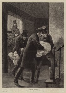 Ilustración para La historia de un crimen, de Victor Hugo