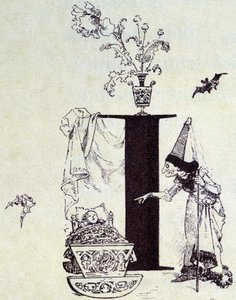 La Bella Durmiente - en “Los cuentos de hadas” de Charles Perrault, ilustraciones de Adrien Marie de Adrien Emmanuel Marie