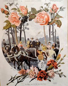 La fiesta de las flores de Adrien Emmanuel Marie