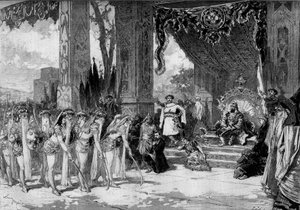 Representación teatral: “Miguel Strogoff” por Jules Verne (1828-1905) y Adolphe d