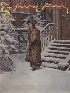 Première Neige. Portada de Le Figaro Illustré, enero de 1894