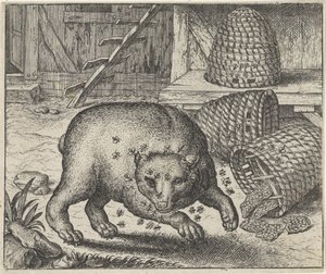 Fábula del oso y las abejas
