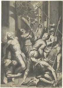 Azote de Cristo de Egidius  Sadeler (II)