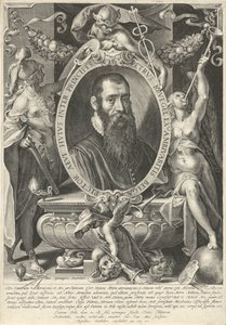 Retrato de Pieter Brueghel el Joven de Egidius  Sadeler (II)