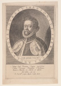 Anton Sherleyns, Embajador en Persia de Aegidius Sadeler II