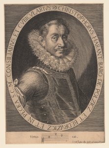 Christopher Harant, noble y humanista checo de Aegidius Sadeler II