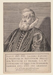Gaspard Kaplir von Sulewitz, Consejero del Emperador de Aegidius Sadeler II