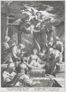 Natividad de Aegidius Sadeler II