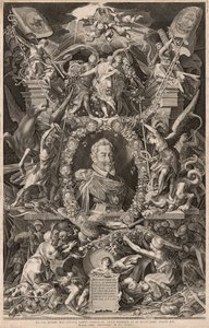 Retrato del emperador Matías de Aegidius Sadeler II