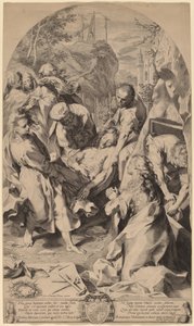 El Entierro de Aegidius Sadeler II after Federico Barocci