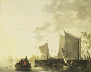 Vista al río de Aelbert (after) Cuyp
