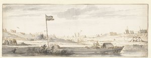 Excavación del Mallegat en las afueras de Dordrecht, 1648 de Aelbert Cuyp (attributed to)