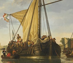 El Maas en Dordrecht de Aelbert Cuyp