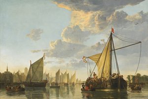 El Mosa en Dordrecht, c. 1650