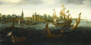 El Eendracht ante IJsselmonde, 1618