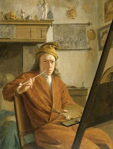 Retrato de un pintor, tal vez el propio artista