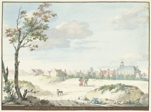 El pueblo de Terheijden SENTIDO DEL PUEBLO DE DERHEYDE (título sobre objeto)