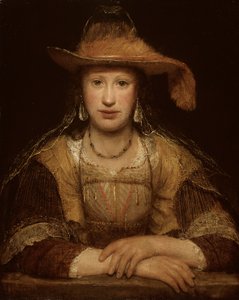 Retrato de una joven de Aert de Gelder