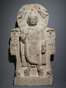 Buda con el Gran Milagro de Afghan School
