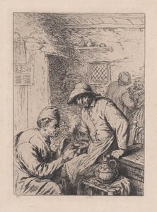 Los fumadores, después de Ostade de After Adriaen van Ostade.