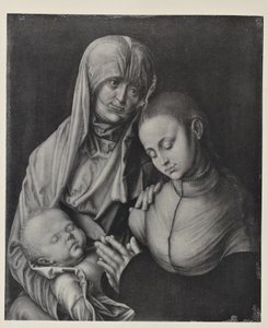Virgen con el Niño y Santa Ana.