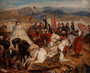 Horace Vernet (círculo) Batalla de Isly