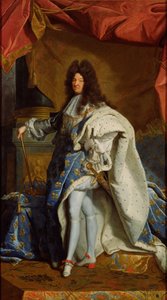 Retrato de Luis XIV de After Hyacinthe Rigaud