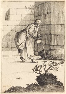 Mendiga de After Jacques Callot