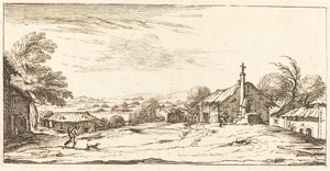 Paisaje de After Jacques Callot