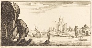 Paisaje de After Jacques Callot