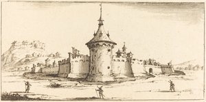 Paisaje de After Jacques Callot