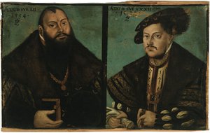 Johann Friedrich I, el Magnánimo, Elector de Sajonia y Johann Ernst de Sajonia