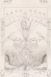 Noche, de la serie Los tiempos del día de After Philipp Otto Runge