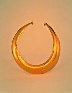Collar, Mooghaun North, Condado de Clare, Edad de Bronce Tardía, 800-700 a.C. de Age Bronze